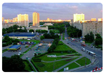 Район Выхино в городе Москве